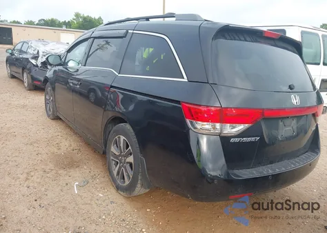 2015 Honda Odyssey Touring/Touring Elite from USA, damaged, VIN 5FNRL5H90FB065004